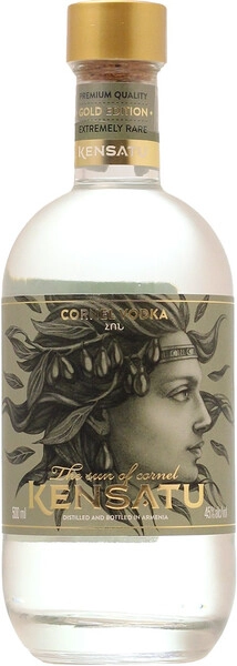 Водка Kensatu Gold Edition Cornel, 0.5 л