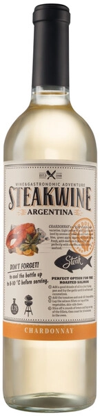 Вино Steakwine Chardonnay, 2024