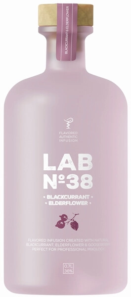 Водка LAB №38 Blackcurrant Elderflower, 0.7 л