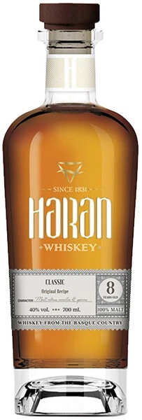 Виски Haran Classic Iberian Oak 8 Years Old, 0.7 л