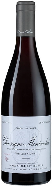 Вино Marc Colin et Fils, Chassagne-Montrachet AOC Vieilles Vignes, 2022