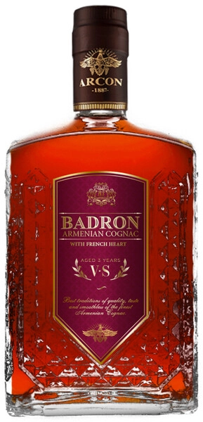 Коньяк "Badron" VS, 0.5 л