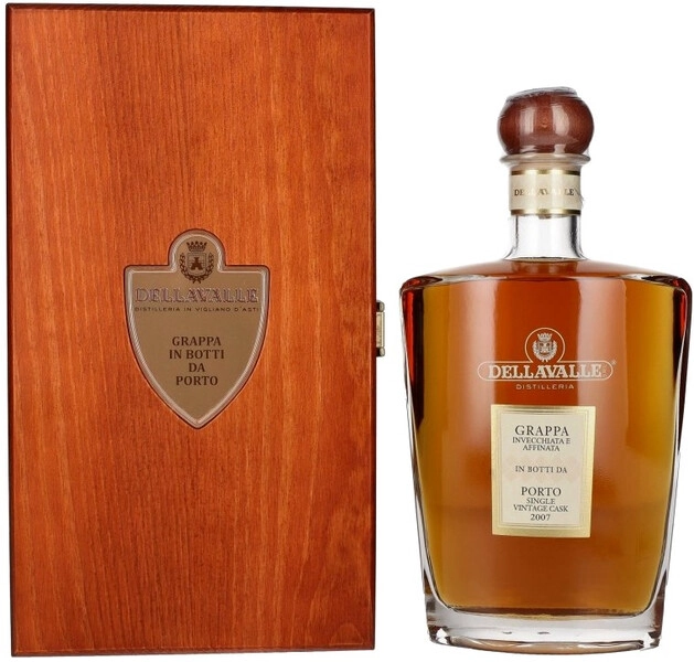 Граппа Grappa Affinata in botti da Porto (Single Vintage Casks), 2007, gift box, 0.7 л