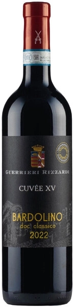 Вино Guerrieri Rizzardi, Bardolino Classico DOP, 2022
