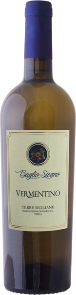 Вино Baglio Sicano Vermentino, Terre Siciliane IGT, 2023