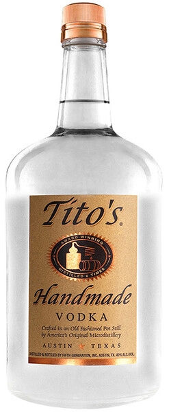 Водка Tito's Handmade Vodka, 1.75 л