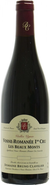 Вино Domaine Bruno Clavelier, Vosne-Romanee 1er Cru Les Beaux Monts Vieilles Vignes AOC, 2016