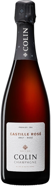 Шампанское Colin, Castille Rose Brut, Champagne AOC, 2020