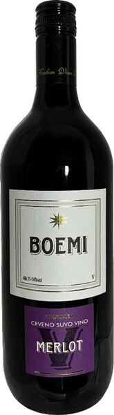 Вино Boemi Merlot, 1 л