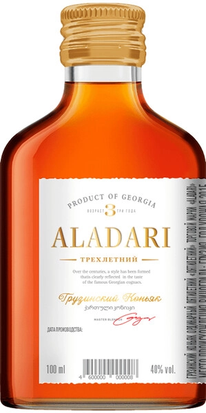Коньяк Aladari 3 Years, 100 мл