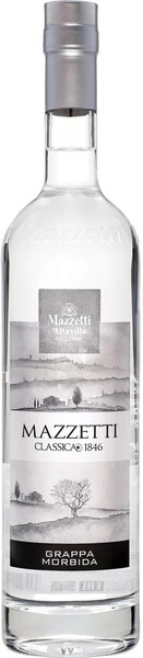 Граппа Mazzetti Classica 1846 Morbida, 0.7 л