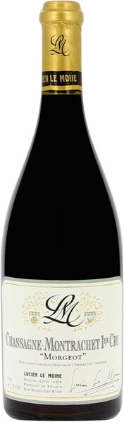 Вино Lucien Le Moine, Chassagne-Montrachet Premier Cru Morgeot AOC Rouge, 2018