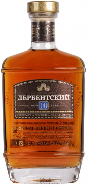 Коньяк ДВКК, 10-летний КС, 0.5 л
