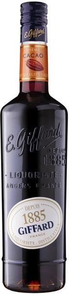 Ликер Giffard, Creme de Cacao Brown, 0.7 л