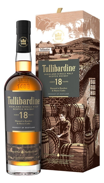 Виски "Tullibardine" 18 Years Old, gift box, 0.7 л