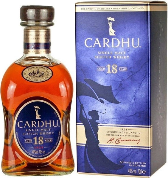 Виски Cardhu 18 Years Old, gift box, 0.7 л
