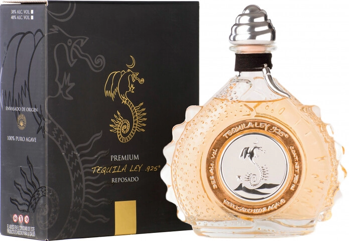 Текила Ley 925 Reposado, gift box Diamond, 0.75 л
