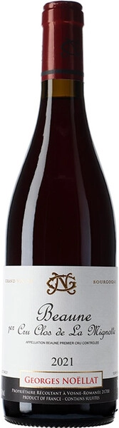 Вино Domaine Georges Noellat, Beaune 1er Cru Clos de la Mignotte AOC, 2021