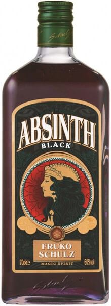 Абсент Fruko Schulz Absinth Black, 0.7 л