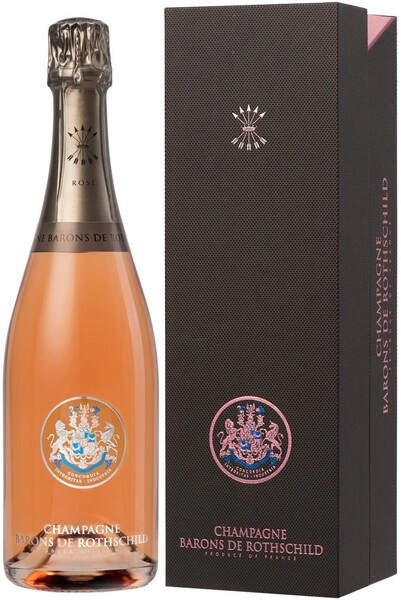 Шампанское Baron de Rothschild Rose, gift box