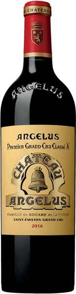 Вино Chateau Angelus, Saint-Emilion AOC 1-er Grand Cru Classe, 2016