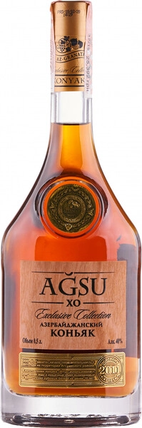 Коньяк Az-Granata, Agsu XO 10 Years Old, 0.5 л