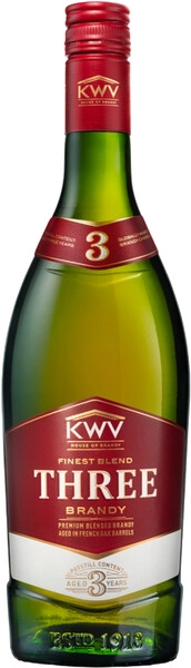 Бренди KWV, 3 Years Old, 0.75 л