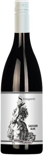 Вино 8 Vineyards, Sauvignon Blanc, 2022