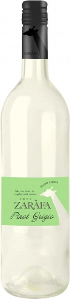 Вино Mountain River Wines, Zarafa Pinot Grigio, Western Cape WO, 2022