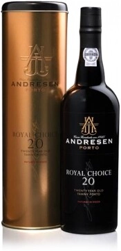 Портвейн Andresen, Royal Choice 20 Year Old Tawny Porto, in tube