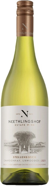 Вино Neethlingshof, Chardonnay Unwooded, Stellenbosch WO, 2025