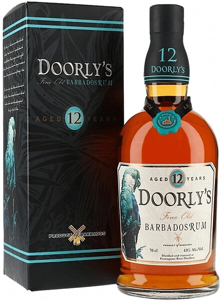 Ром Doorly's 12 Years Old, gift box, 0.7 л