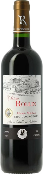 Вино Chateau Rollin, Haut-Medoc AOC, 2022