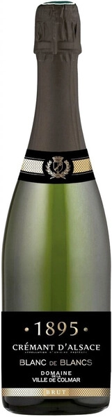 Игристое вино Domaine Viticole de la Ville de Colmar, Blanc de Blancs Brut, Cremant d'Alsace AOP