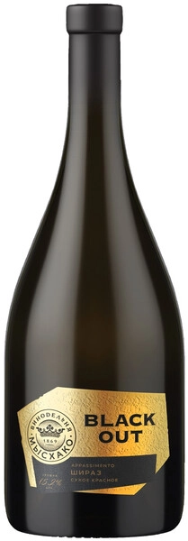 Вино Myskhako, Black Out Shiraz
