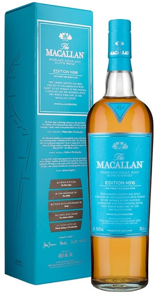 Виски The Macallan Edition №6, gift box, 0.7 л
