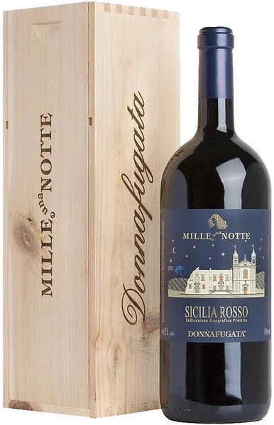 Вино Donnafugata, Mille e una Notte, Sicilia DOC, 2019, wooden box, 1.5 л