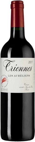 Вино Triennes, Les Aureliens Rouge, Mediterranee IGP, 2017