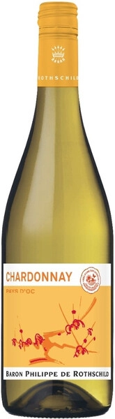 Вино Baron Philippe de Rothschild, Chardonnay, Vin de Pays d'Oc