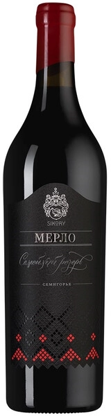 Вино Сикоры, Мерло "Семейный Резерв", 2020