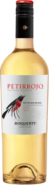 Вино Bisquertt, Petirrojo Reserve Sauvignon Blanc, Colchagua Valley DO, 2022