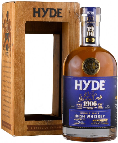 Виски Hyde №9 Port Cask Finish, gift box, 0.7 л