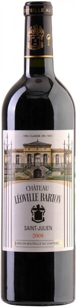 Вино Chateau Leoville Barton, Saint-Julien AOC, 2008