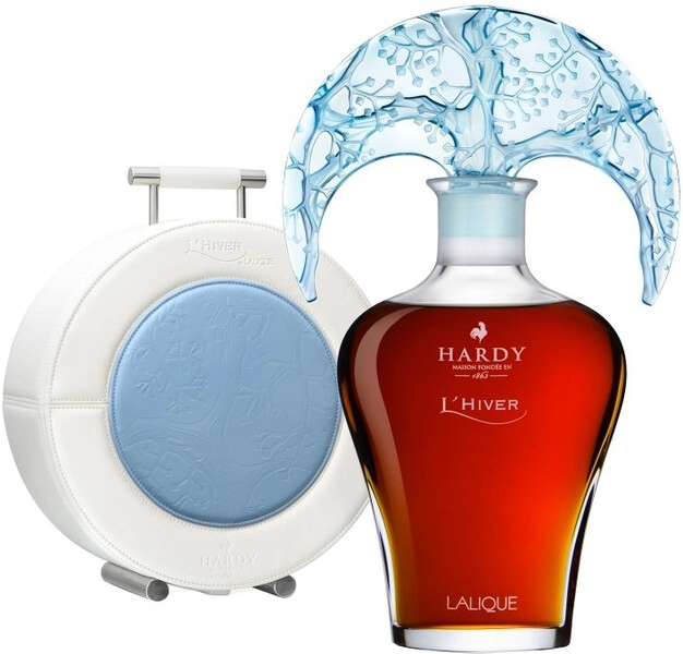 Коньяк Hardy L'Hiver, decanter Lalique and gift box, 0.75 л