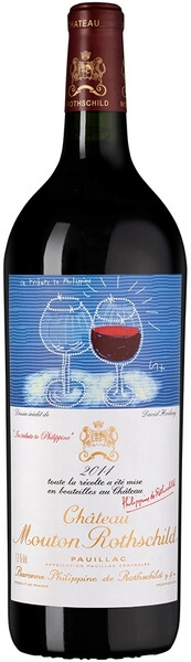Вино Chateau Mouton Rothschild, Pauillac AOC Premier Grand Cru Classe, 2014, 3 л