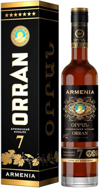 Коньяк Orran 7 Years Old, gift box, 0.5 л