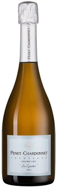 Шампанское Penet-Chardonnet, Les Epinettes Grand Cru, Champagne AOC, 2011