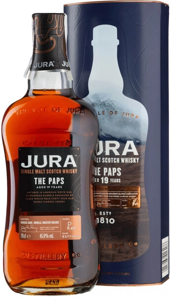 Виски Isle of Jura 19 Years Old (The Paps), gift box, 0.7 л