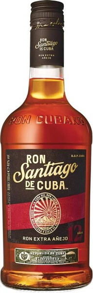 Ром Santiago de Cuba, Extra Anejo, 12 years old, 0.7 л