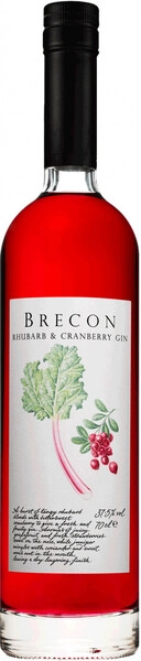 Джин Brecon Rhubarb & Cranberry, 0.7 л